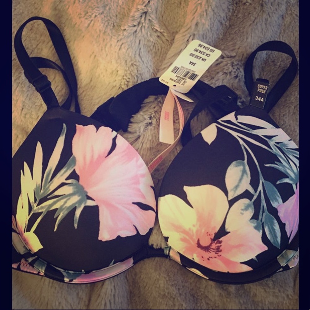 Vs pink super push up bra
